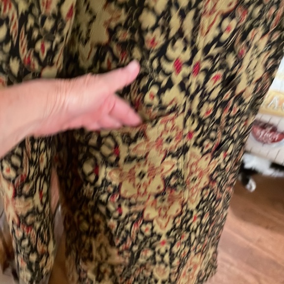 Free People Tapestry Long Coat, Multi, Size 6 - Picture 3 of 13